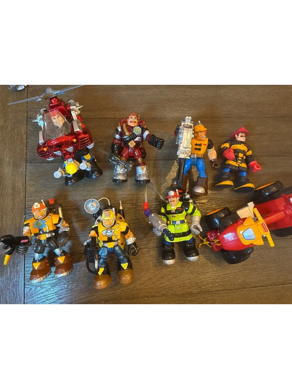 Fisher-Price Rescue Heroes  Adventure Figures and Vehicle Set